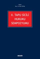 II. Tapu Sicili Hukuku Sempozyumu