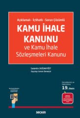 Kamu İhale Kanunu ve Kamu İhaleleri Sözleşmeleri Kanunu