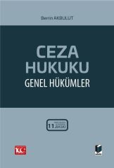 Ceza Hukuku Genel Hükümler