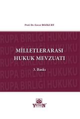 Milletlerarası Hukuk Mevzuatı
