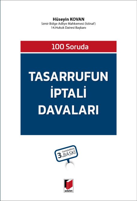 100 Soruda Tasarrufun İptali Davaları