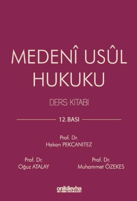 Medeni Usul Hukuku Ders Kitabı (Ciltli)