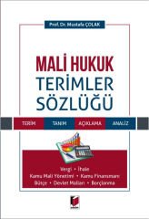 Mali Hukuk Terimler Sözlüğü