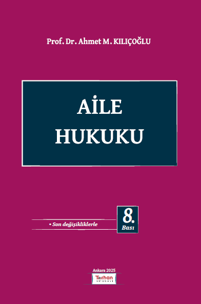 AİLE HUKUKU 8.BASI 2025