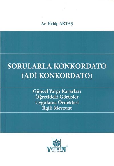 Sorularla Konkordato (Adi Konkodato)