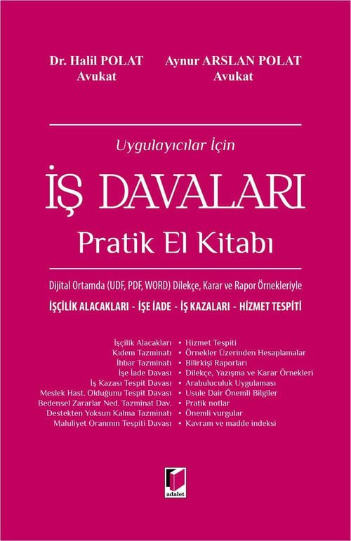 İş Davaları Pratik El Kitabıİş Davaları Pratik El Kitabı