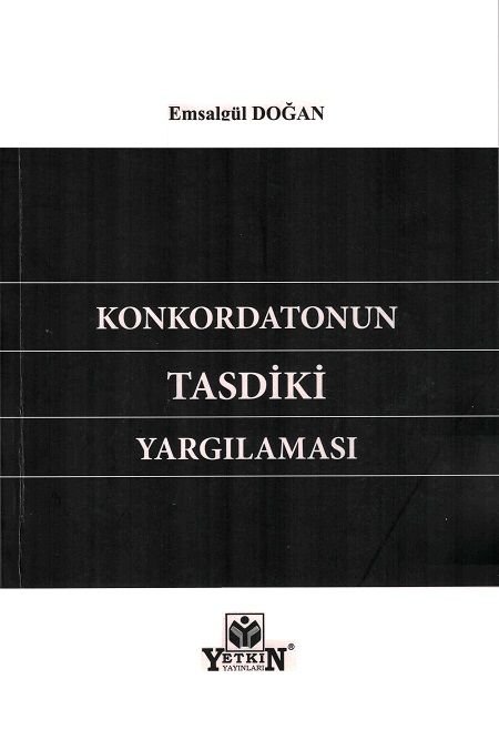 Konkordatonun Tasdiki Yargılaması