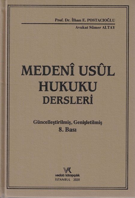 Medenî Usûl Hukuku Dersleri