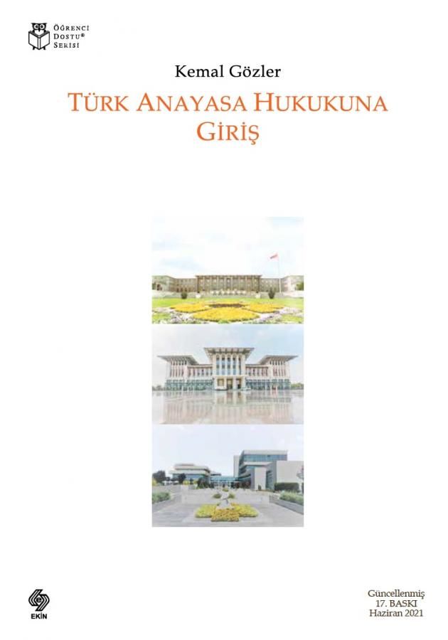 Türk Anayasa Hukukuna Giriş