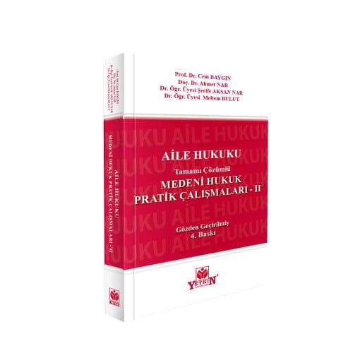 Medeni Hukuk Pratik Çalışmaları – II Aile Hukuku