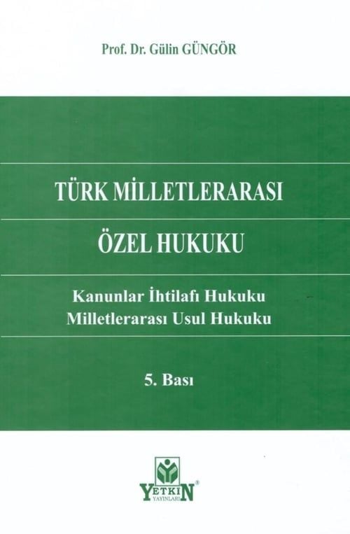 Türk Milletlerarası Özel Hukuku