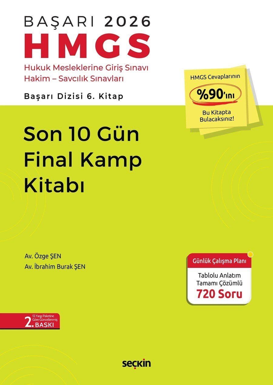 BAŞARI – HMGS Son 10 Gün Final Kamp Kitabı