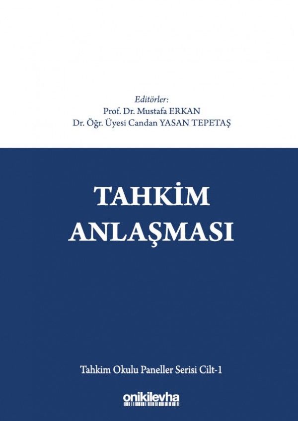 Tahkim Anlaşması - Tahkim Okulu Paneller Serisi Cilt - 1