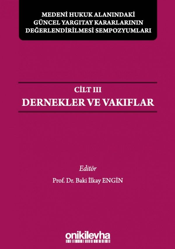 Dernekler ve Vakıflar