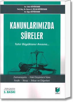 Kanunlarımızda Süreler