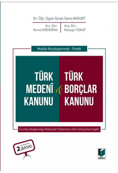 Türk Medeni Kanunu & Türk Borçlar Kanunu