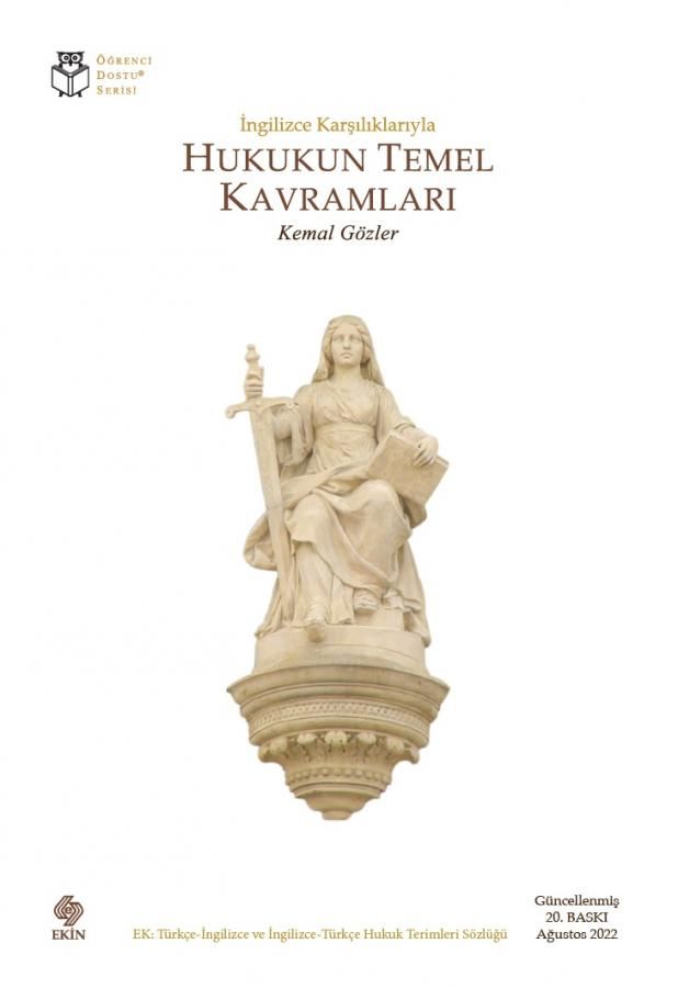 Hukukun Temel Kavramları(İngilizce Karşılıklarıyla) 2022