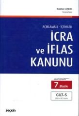 İcra ve İflas Kanunu ( 5 Cilt )