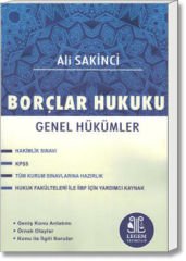 Borçlar Hukuku Genel Hükümler