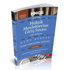 HMGS İdari Yargılama Hukuku Soru Bankası Savaş Yayınları Şubat 2025