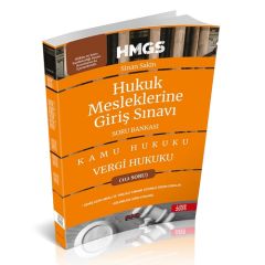 HMGS Vergi Hukuku Soru Bankası Savaş Yayınları Şubat 2025
