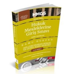 HMGS Milletlerarası Hukuk ve Genel Kamu Hukuku Soru Bankası Savaş Yayınları Şubat 2025