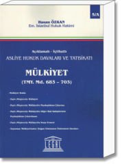 Mülkiyet(TMY. Md. 683-703)