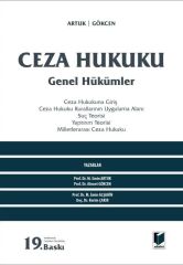 Ceza Hukuku Genel Hükümler