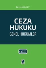 Ceza Hukuku Genel Hükümler