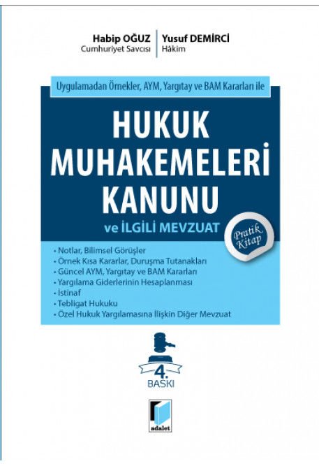 Hukuk Muhakemeleri Kanunu(Pratik Kitap)