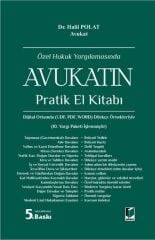 (Ön Sipariş) Özel Hukuk Yargılamasında Avukatın Pratik El Kitabı TAHMİNİ TESLİM TARİHİ 30 HAZİRAN 2025