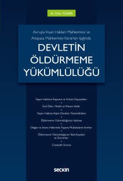Devletin Öldürmeme Yükümlülüğü