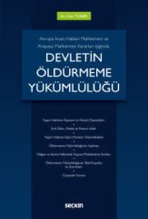 Devletin Öldürmeme Yükümlülüğü