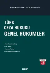 Türk Ceza Hukuku Genel Hükümler