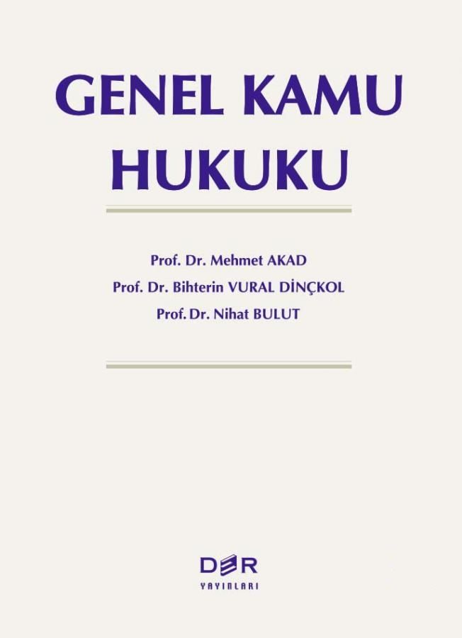 Genel Kamu Hukuku 19.baskı ekim 2023