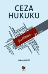 Ceza Hukuku Genel Hükümler ön siparistir 25 .09.2026  tarihinde sevk edilecektir