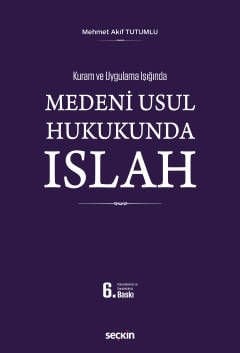 Medeni Usul Hukukunda Islah