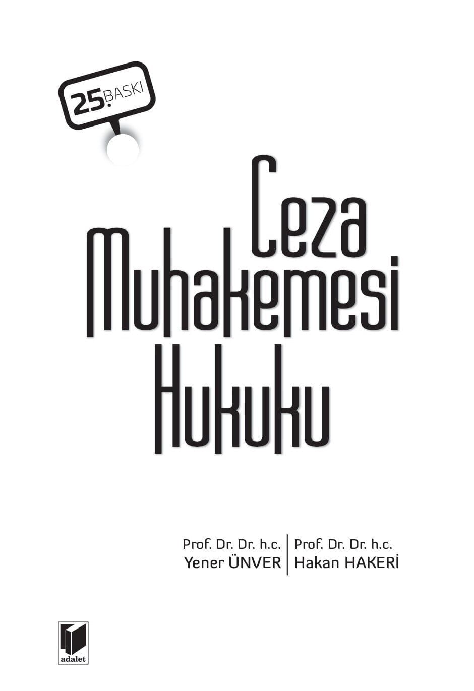 Ceza Muhakemesi Hukuku