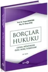Borçlar Hukuku Genel Hükümler Özel Borç İlişkileri