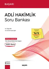 BAŞARI – Adli Hakimlik Soru Bankası