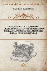 Tüketilen Doğal Kuvvet Bedellerinin Başkası Tarafından Ödenmesinden Doğan Hukuki Sorunlar
