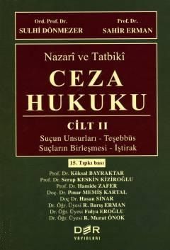 Nazarî ve Tatbikî Ceza Hukuku Cilt:2