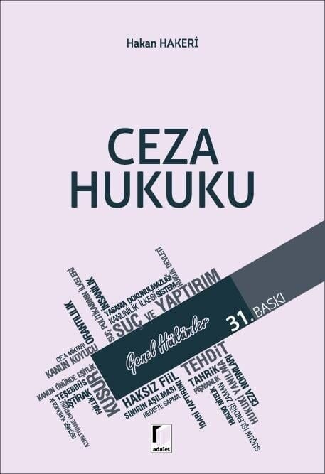 Ceza Hukuku Genel Hükümler  hakan hakeri