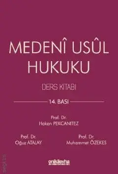 Medeni Usul Hukuku Ders Kitabı (Ciltli)