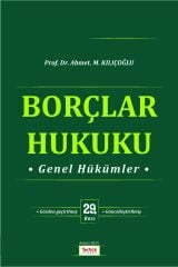 BORÇLAR HUKUKU GENEL HÜKÜMLER  29. BASKI 2025