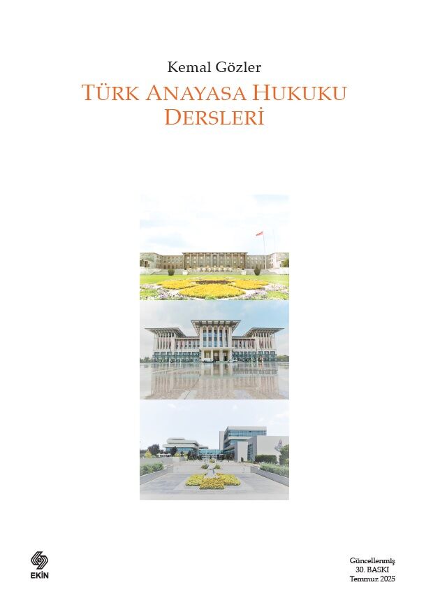 Türk Anayasa Hukuku Dersleri Kemal Gözler
