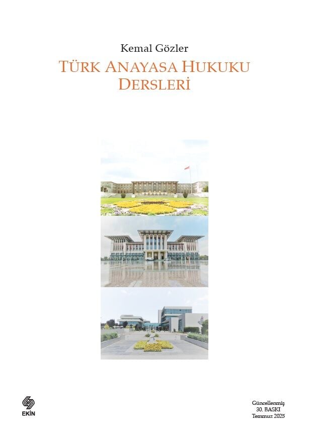Türk Anayasa Hukuku Dersleri Kemal Gözler
