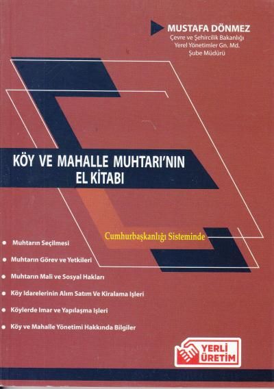 Köy ve Mahalle Muhtarının El Kitabı