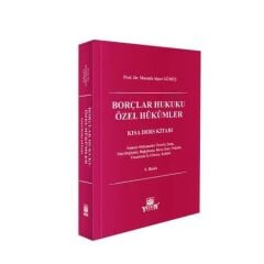 Borçlar Hukuku Özel Hükümler Kısa Ders Kitabı