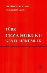 Türk Ceza Hukuku (Genel Hükümler)
